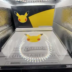 Pokemon TCG: 25 Celebrations Elite Trainer Box Set Original & Pokemon Center ETB - Image 1