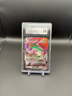 CGC 10 Rayquaza VMAX TG20/TG30 Silver Tempest Trainer Gallery Pokemon - Image 1