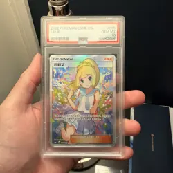 2022 POKEMON SIMPLIFIED CHINESE CSML C-LILLIE GIFT BOX #005 LILLIE PSA 10 - Image 1