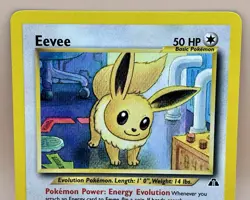 Eevee 38/75 – Neo Discovery (Unlimited) – LP – WOTC 2001 Pokemon TCG - Image 2