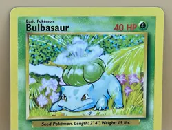 Bulbasaur 44/102 – Base Set (Common) - NM - WOTC 1999 Pokemon TCG - Image 2