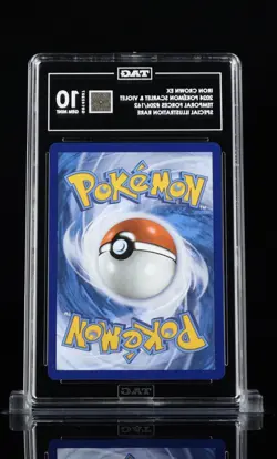 Iron Crown ex 206/162 TAG 10 GEM MINT SIR Temporal Forces Pokemon - Image 2