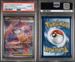 2025 POKEMON MEGA EVOLUTION SPECIAL ILLUSTRATION RARE MEGA LATIAS EX PSA 10 - Image 3