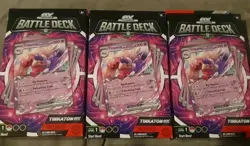 Pokemon TCG: Battle Deck 2023 Tinkaton x3 packs NEW Sealed free UK delivery - Image 1