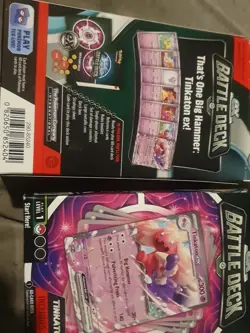 Pokemon TCG: Battle Deck 2023 Tinkaton x3 packs NEW Sealed free UK delivery - Image 3