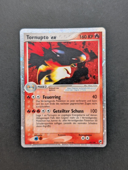 Pokemon Typhlosion/Tornupto Ex 99/100 Ex Sandsturm Holo Rare - Image 1