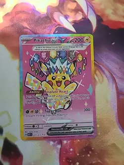 Pokemon Pikachu EX SIR 277/217 Ascended Heroes English - Pack Fresh - NM - Image 1