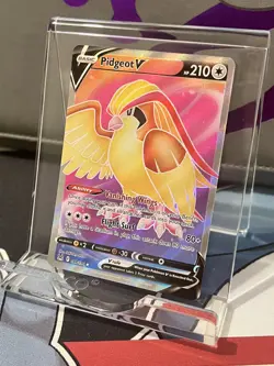 Pokemon TCG Pidgeot V 188/196 Lost Origin Holo Ultra Rare Full Art - Image 4