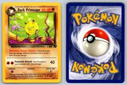 Dark Primeape - Team Rocket - Uncommon - 43/82 - Pokemon - LP Unlimited - Image 1