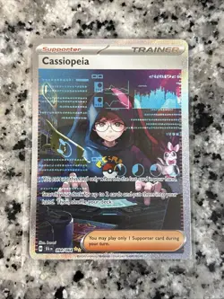 Pokemon TCG Cassiopeia 094/064 Shrouded Fable Special Illustration NM - Image 1