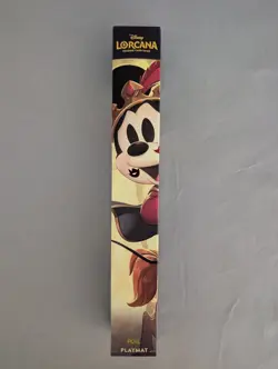 Disney Lorcana Parks Exclusive Mickey & Minnie Foil Playmat Sealed - Image 1