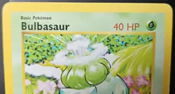 Pokemon Bulbasaur 40 HP Common Base Set Shadowless 44/102 Regular Card 1999 - Image 2