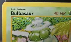Pokemon Bulbasaur 40 HP Common Base Set Shadowless 44/102 Regular Card 1999 - Image 5