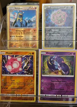 Pokemon Lot of 12 Reverse Holo Mid Era Cards NM-LP - Image 2