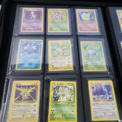 Base Set 102/102 1999 100% Complete Master Set LP to HP Pokemon Cards Original - Image 2