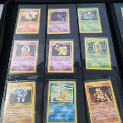 Base Set 102/102 1999 100% Complete Master Set LP to HP Pokemon Cards Original - Image 4