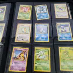 Base Set 102/102 1999 100% Complete Master Set LP to HP Pokemon Cards Original - Image 5