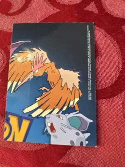 topps Pokemon TV Animation Series 1 Rainbow Holo Foil TV7 Professor Oak Card - Image 2