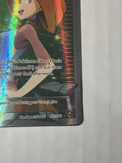 Pokemon Bridgette Trainer Card 161/162 Full Art Breakthrough - Image 2