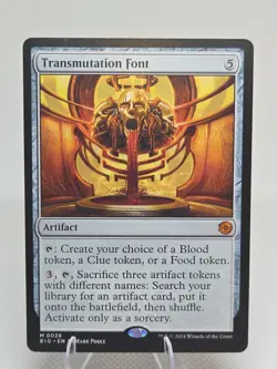 Transmutation Font X1 BIG MTG Outlaws of Thunder Junction FB3 - Image 1