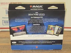 Magic The Gathering Universes Beyond Doctor Who Commander Deck Masters of Evil - Image 2