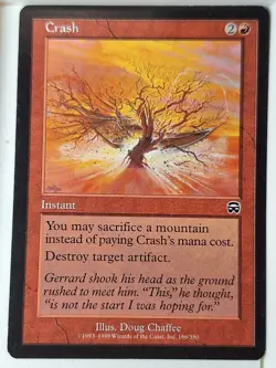 Crash - Mercadian Masques - Magic the Gathering MTG Nice! - Image 1