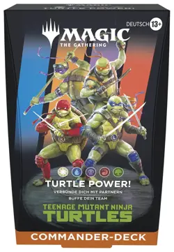 MTG | Teenage Mutant Ninja Turtles: "Turtle Power!" Commander Deck | ENG - Image 1