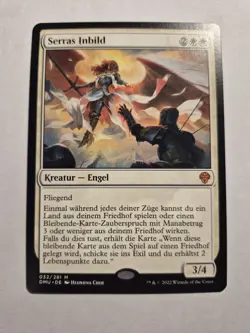 Serras Inbild | Mythic 032/281 | DOM Deutsch | MTG Dominarias Bund - Engel - Image 1