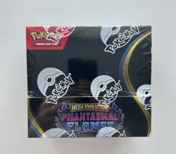 Pokemon Mega Evolutions Phantasmal Flames 36 Booster Box SEALED - Image 1