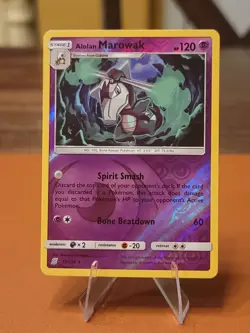 Alolan Marowak - 75/236 - Pokemon SM - Unified Minds Reverse Holo NM - Image 1