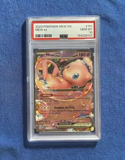 2023 POKEMON MEW EN-151 151/165 MEW EX PSA 10 GEM MINT - Image 1