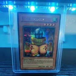 YUGIOH SLATE WARRIOR PRISMATIC SECRET RARE EXCELLENT WC4-003 - Image 1