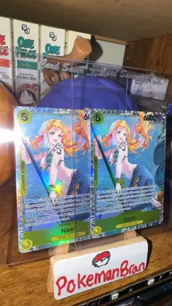 2x Nami 053 SR Extra Booster: One Piece Heroines Edition EB03-053 English - Image 1