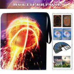 Basketball Card Binder with Sleeves, 900 Pockets Trading Card Holder Protecto... - Image 3