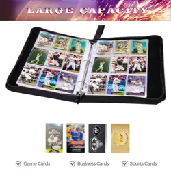 Basketball Card Binder with Sleeves, 900 Pockets Trading Card Holder Protecto... - Image 5
