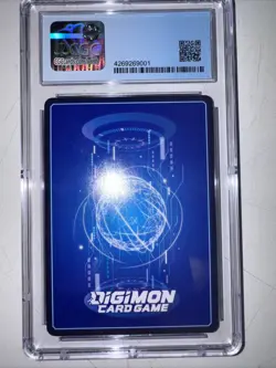 Digimon MetalGreymon EX1-008 2021 Alternative Art Card CGC 9.5 - Image 2