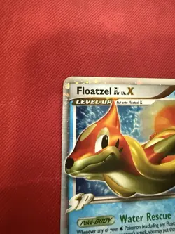 Pokemon Floatzel GL Lv.X 104/111 2008 Holo SP Level Up Pokemon TCG Card Stock - Image 1