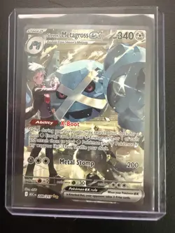 Steven’s Metagross Ex 289 Special Illustration Rare Pokemon Card NM Near Mint - Image 3