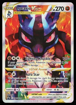 Lucario VSTAR SWSH291 Holo Sword & Shield Promo Pokemon Card - Image 1