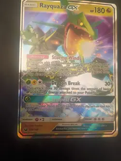 Pokemon Rayquaza GX 109/168 Sm-Celestial Storm Holo Card NM Condition - Image 1