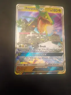 Pokemon Rayquaza GX 109/168 Sm-Celestial Storm Holo Card NM Condition - Image 2