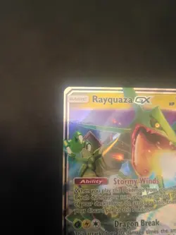 Pokemon Rayquaza GX 109/168 Sm-Celestial Storm Holo Card NM Condition - Image 3