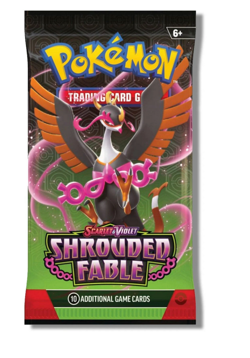 Pokemon Trading Card Games Scarlet & Violet Shrouded Fable Booster Pack - Image 1