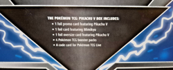 Pokemon TCG: Pikachu V Box Promo Card/Foil/4 Booster Packs Sealed 171261.2 820650851179 - Image 4