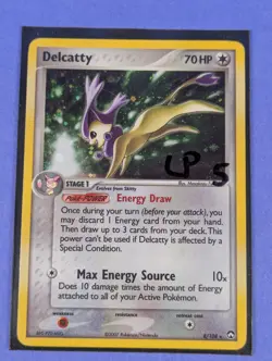Delcatty - 8/108 - Holo Rare Power Keepers - Pokemon Card - LP - Image 3