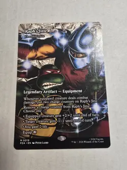 Raph's Jitte - Umezawa's Jitte (Borderless, 19, NM) Teenage Mutant Ninja Turtles - Image 1