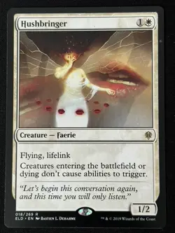 1x MTG Hushbringer - Throne of Eldraine (ELD) #18 - Magic the Gathering - Image 1