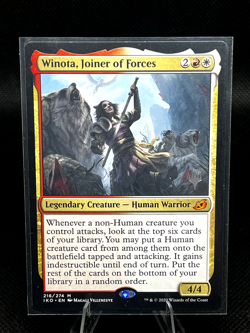 Winota, Joiner of Forces - Promo IKO LP MTG Magic The Gathering - Image 1