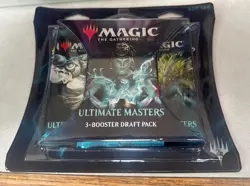 Magic: The Gathering Ultimate Masters English Booster Pack Set (3 Packs) - Image 1