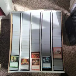 4k English MTG Bulk Lot with vintage (near mint / unsearched) - Image 1
